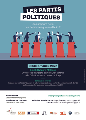 affiche partis politiques web