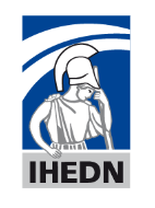Logo IHEDN, L’Institut des hautes études de défense nationale