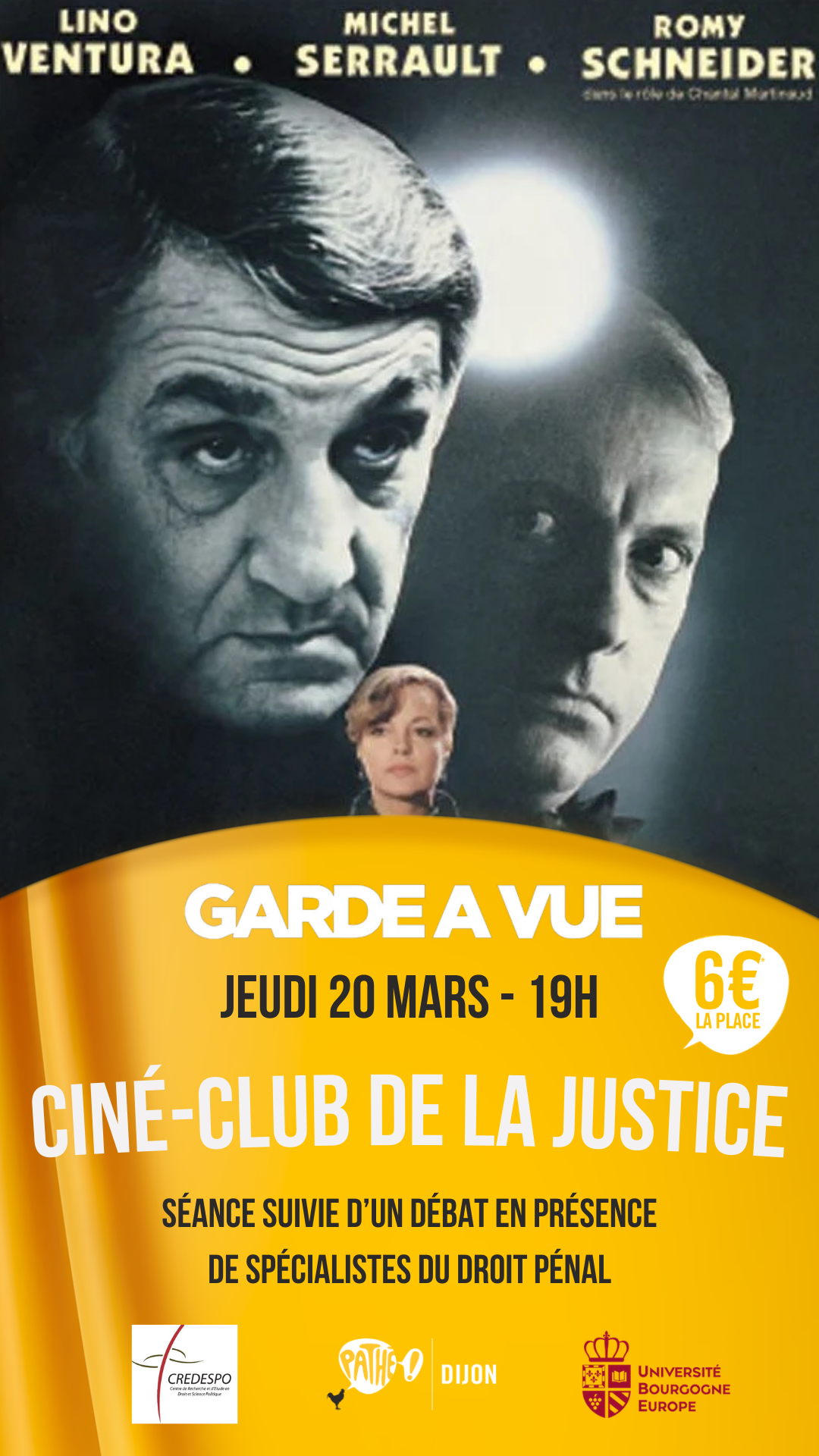Affiche du 2e ciné-débat