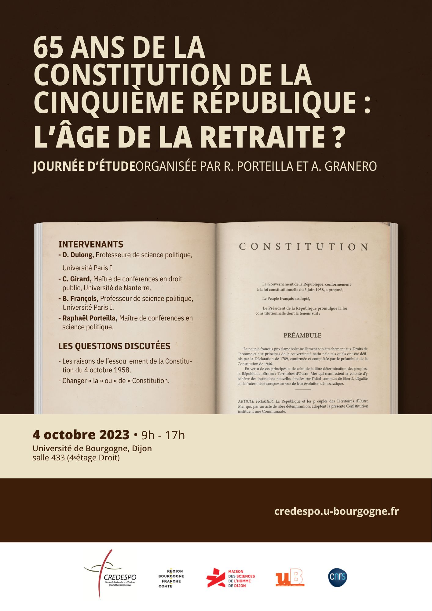 Affiche journée d'étude 